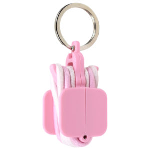 Hair Tie Hub® Portable Hair Tie Holder - Light Pink